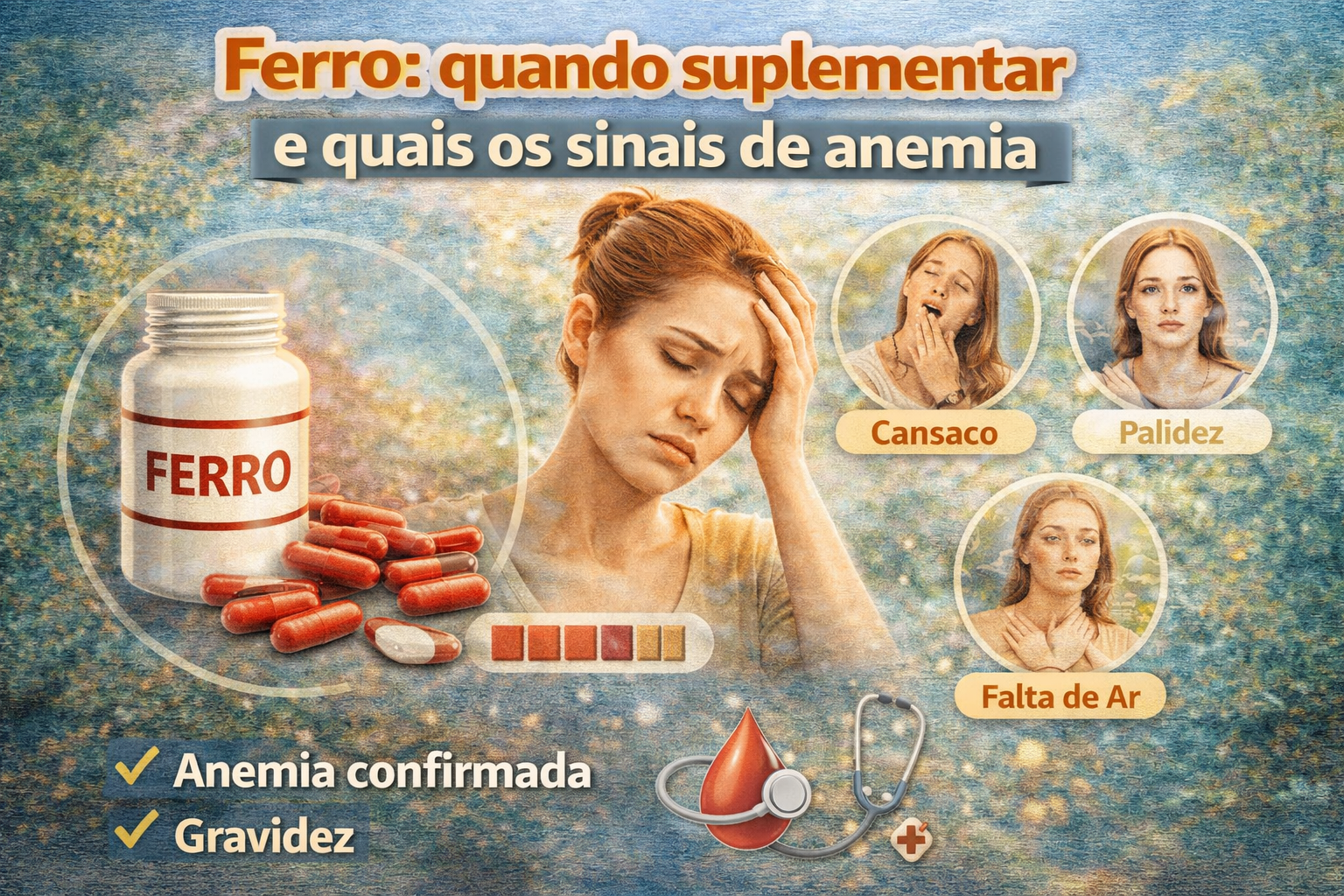 Ferro: quando suplementar e quais os sinais de anemia - FazfarmaNet